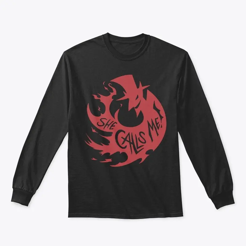 Team Duke long sleeve (Red on Black)